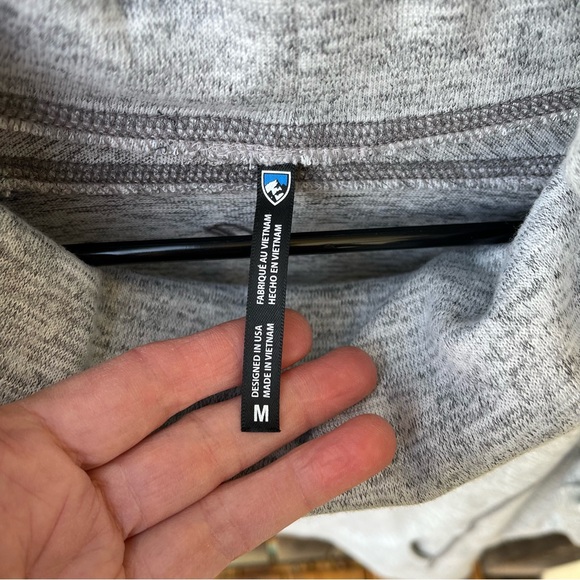 KUHL Lea Pullover NWOT Cowl Longsleeve Top In Ash Sz M - Picture 3 of 15